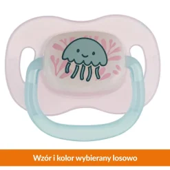 Canpol Babies Love&Sea, smoczek uspokajający, silikonowy okrągły, 18+ m, 1 szt.