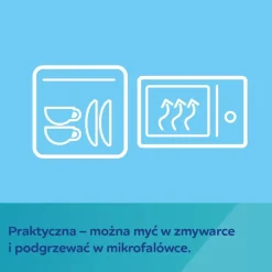 Canpol babies, miska silikonowa Dots z 3 przegródkami i przyssawką, 360 ml, różowa, 1 szt.