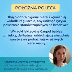 Canpol Babies, oddychające ultrachłonne wkładki laktacyjne 3D, czarne, 60 szt. (50 szt. + 10 szt.)