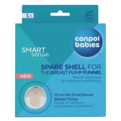 Canpol Babies SmartSense, zapasowa muszla do laktatora muszlowego, 1 szt.