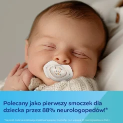 Canpol Babies, smoczek silikonowy 18m+ symetryczny Dogs, 2 szt.