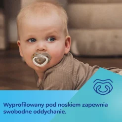 Canpol Babies, smoczek silikonowy 18m+ symetryczny Dogs, 2 szt.