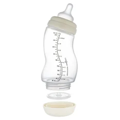 Canpol Babies S-Shape by Difrax, butelka antykolkowa szeroka PP, 310 ml