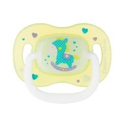 Canpol Babies Toys, smoczek uspokajający silikonowy symetryczny, 6-18 m, 1 szt.