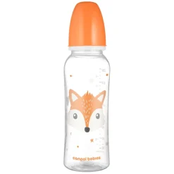 Canpol, butelka dekorowana "Wesołe zwierzaki", 250 ml