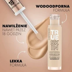 Catrice True Skin High Cover, korektor, 005 Warm Macadamia, 4,5 ml