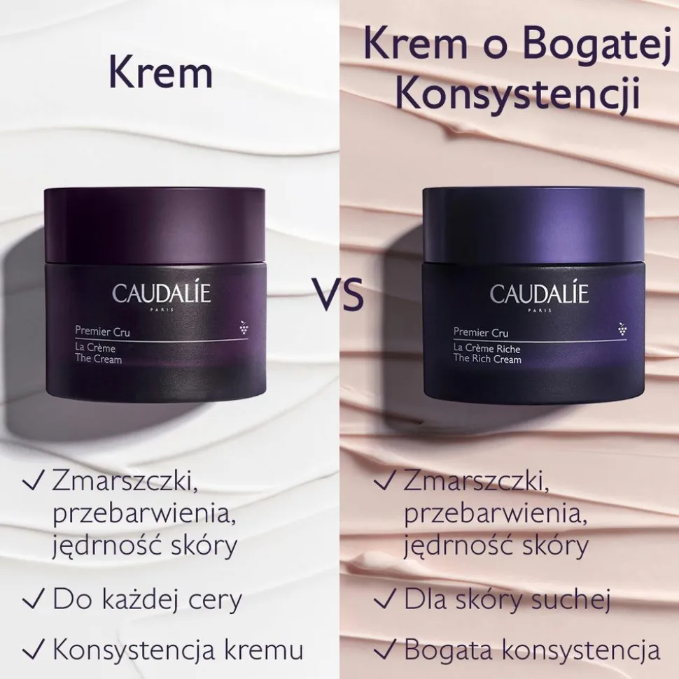 Caudalie Premier Cru, krem anti-age, refill, 50 ml