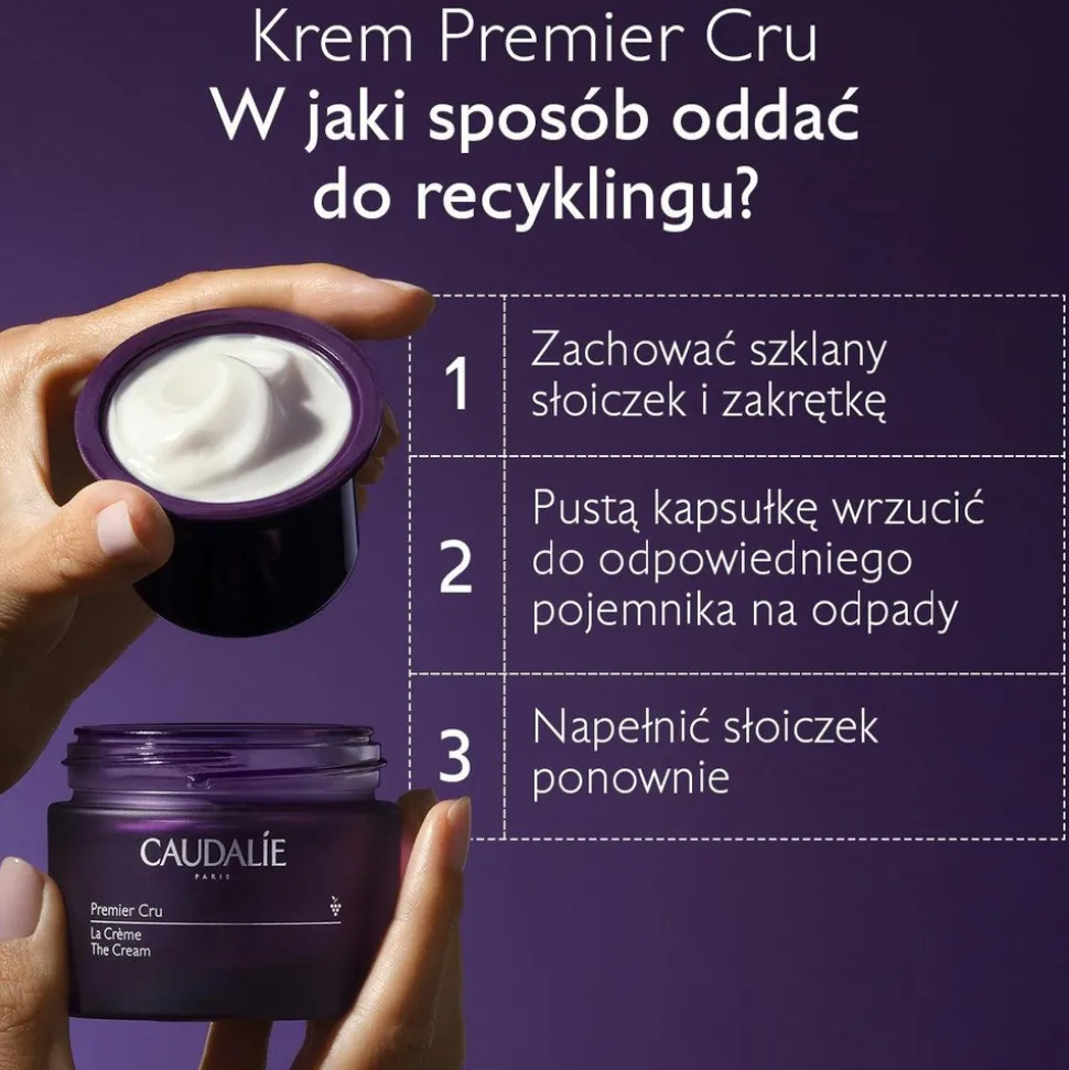 Caudalie Premier Cru, krem anti-age, refill, 50 ml