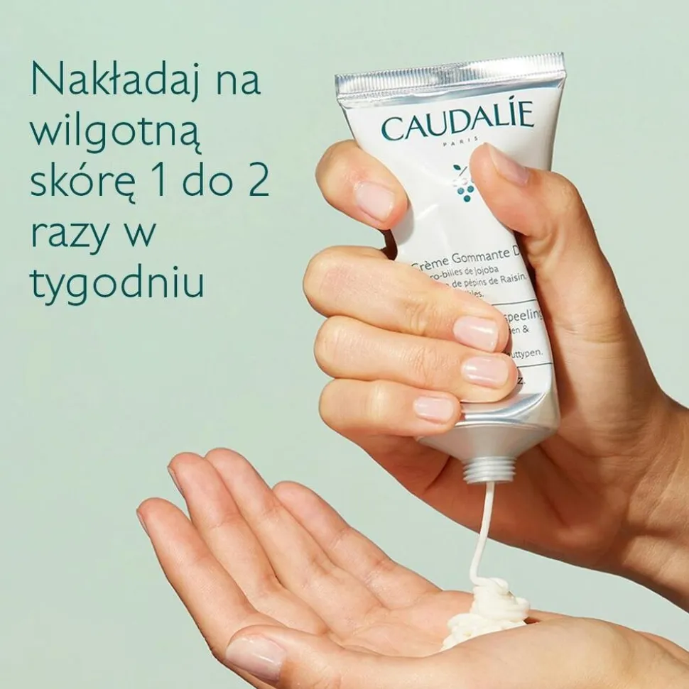 Caudalie Vinoclean, delikatny krem peelingujący, 75 ml