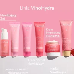 Caudalie VinoHydra, kremowa maska nawilżająca, 75 ml