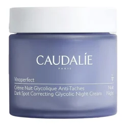 Caudalie Vinoperfect, glikolowy krem na przebarwienia na noc, 50 ml