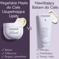 Caudalie Vinotherapist, wegańskie masło do ciała uzupełniające lipidy, 250 ml