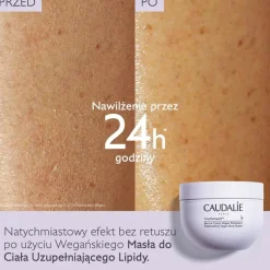 Caudalie Vinotherapist, wegańskie masło do ciała uzupełniające lipidy, 250 ml