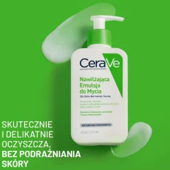 CeraVe, nawilżająca emulsja do mycia dla skóry normalnej i suchej, 473 ml