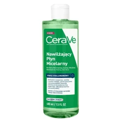 CeraVe, nawilżający płyn micelarny, 400 ml