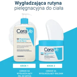 CeraVe SA, wygładzający żel do mycia, 473 ml