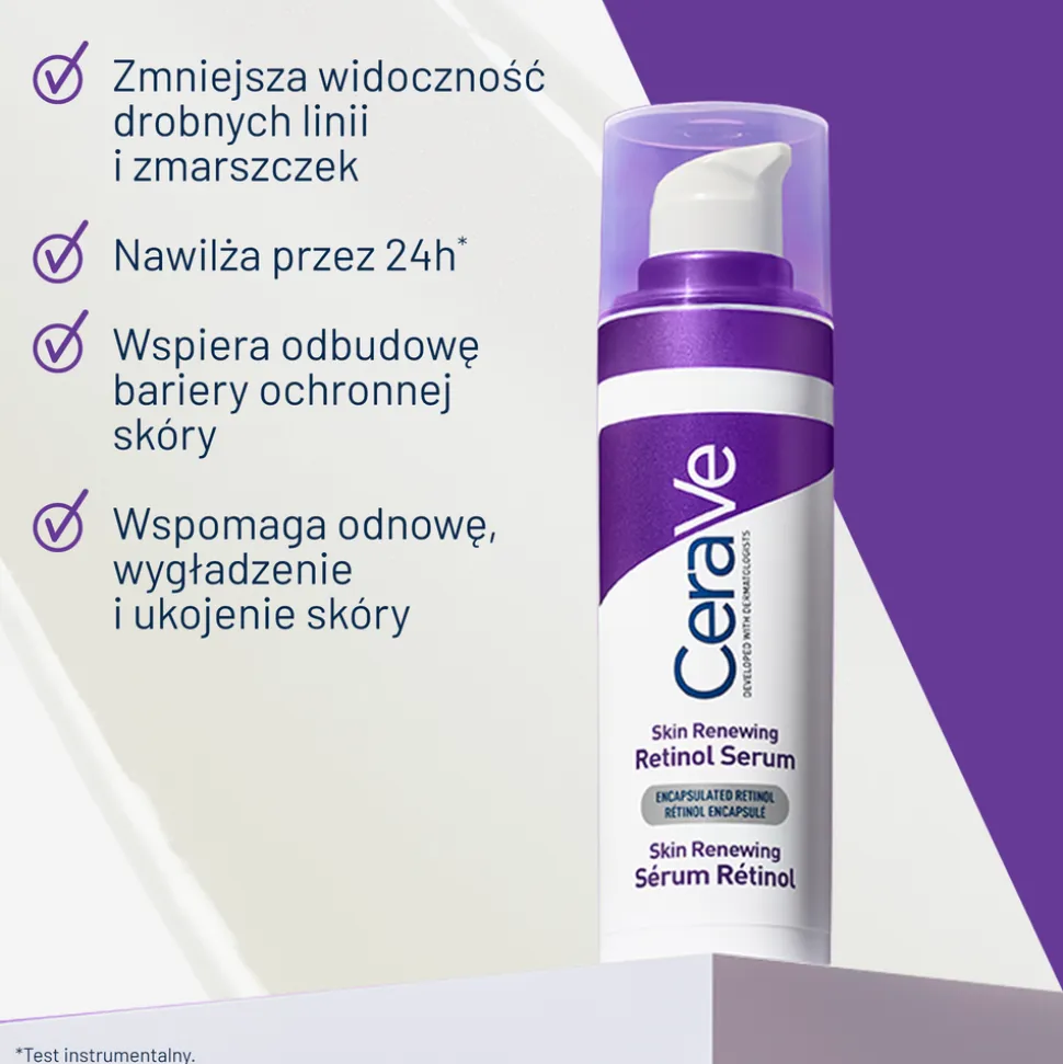 CeraVe Skin Renewing, serum z retinolem, 30 ml