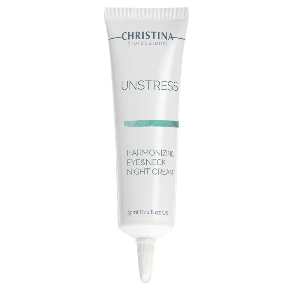 Christina Unstress, krem na noc do skóry wokół oczu i na szyję, 30 ml