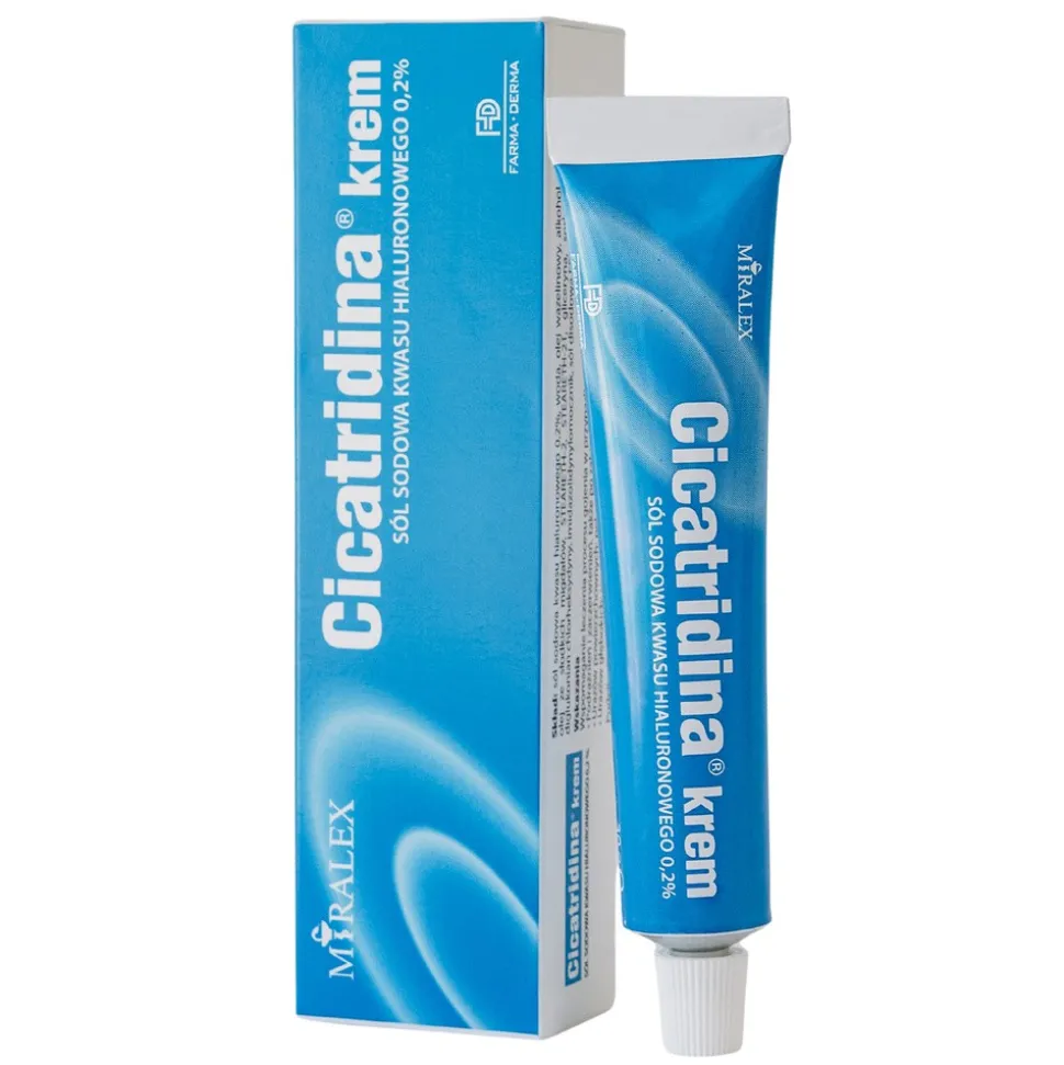 Cicatridina, krem wspomagający leczenie ran, 30 g
