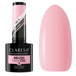 Claresa Brush Easy Gel 5, żel do paznokci, 5 g