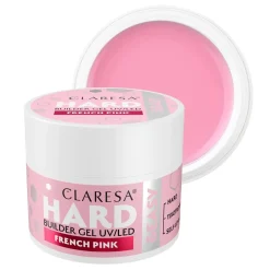 Claresa Hard&Easy Builder Gel, żel budujący do paznokci, French Pink, 45 g