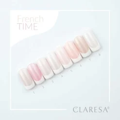 Claresa, lakier hybrydowy, French Time 5, 5 g