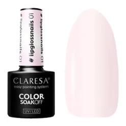 Claresa, lakier hybrydowy, #lipglossnails 01, 5 g
