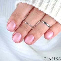 Claresa, lakier hybrydowy, #lipglossnails 01, 5 g