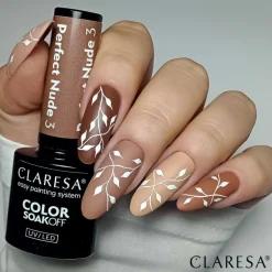 Claresa, lakier hybrydowy, Perfect Nude 3, 5 g