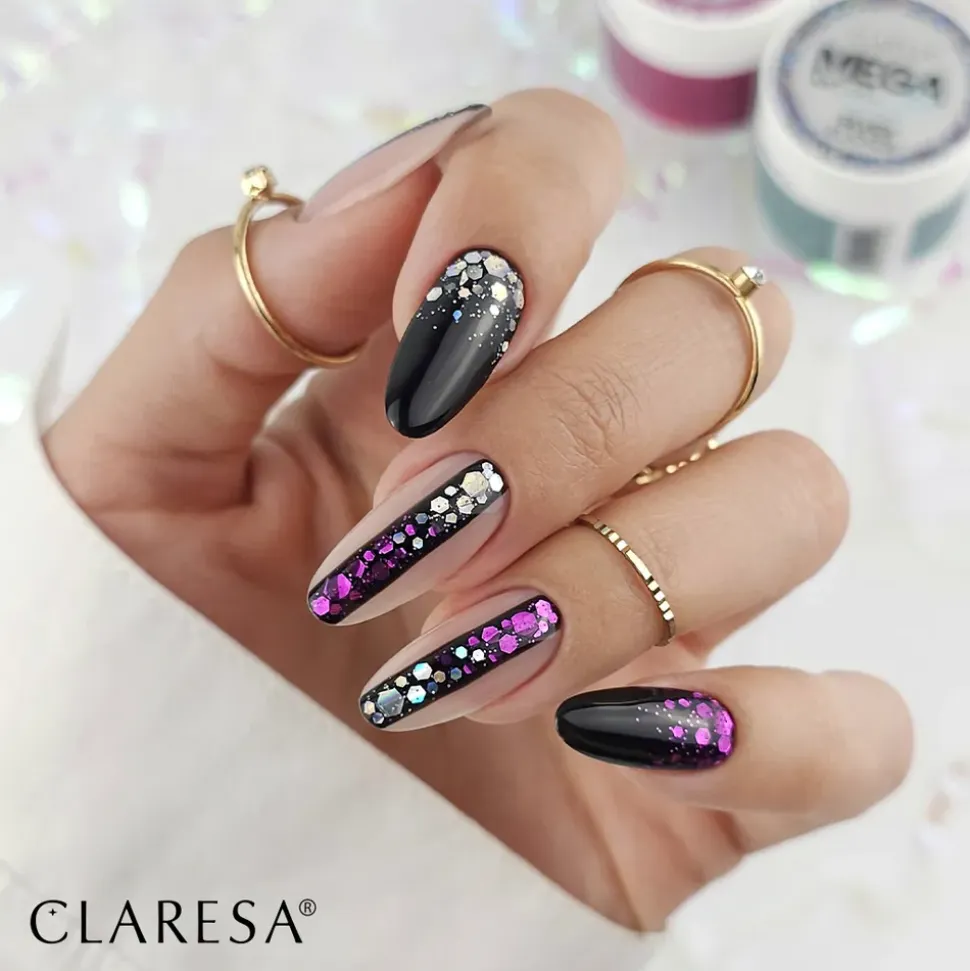 Claresa Mega Star Art Gel, żel do zdobień, Pink Pixel, 10 g