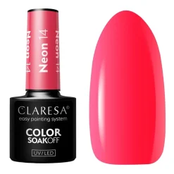 Claresa Neon Lights, lakier hybrydowy, 14 Neon, 5 g