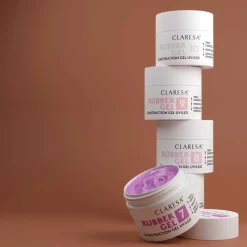 Claresa Rubber Gel, żel budujący do paznokci, 10, 45 g