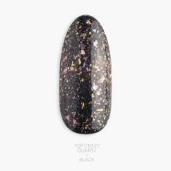 Claresa Top No Wipe Crazy Quartz, top hybrydowy, 5 g
