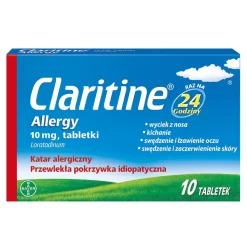 Claritine Allergy, 10 mg, tabletki, 10 szt.