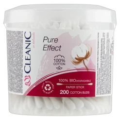 Cleanic Pure Effect, patyczki higieniczne, 200 szt.