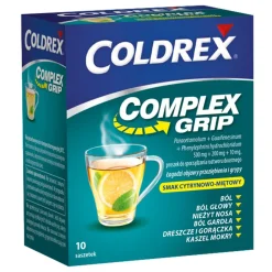 Coldrex Complex Grip, proszek do sporządzania roztworu doustnego, 10 szt.