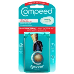 Compeed, plastry na pęcherze na podeszwie, sportowe, 5 szt.