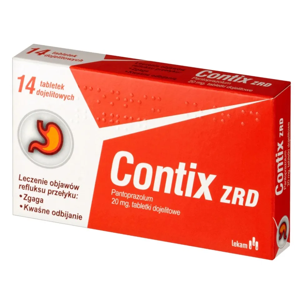 Contix ZRD, 20 mg, tabletki dojelitowe, 14 szt.