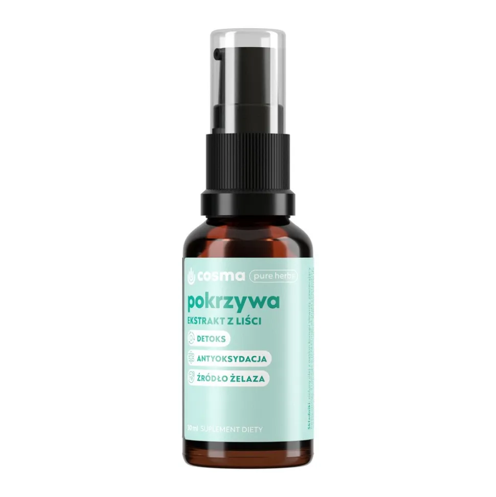 Cosma Pure Herbs Pokrzywa, płyn, 30 ml