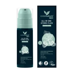 Cosnature Men, naturalny nawilżający fluid z wyciągiem z szyszek chmielu, 50 ml