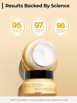 Cosrx Full Fit Propolis Light Cream, propolisowy krem do twarzy, 65 ml