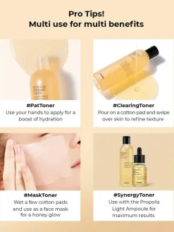 Cosrx, Full Fit Propolis Synergy Toner, tonik rozświetlający do twarzy, 150 ml