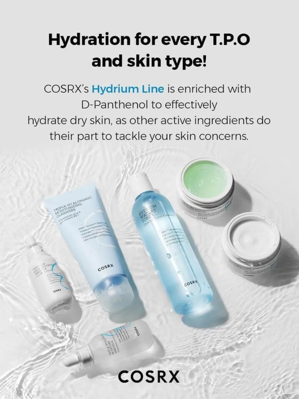 Cosrx Hydrium Moisture Power Enriched Cream, krem do twarzy, 50 ml
