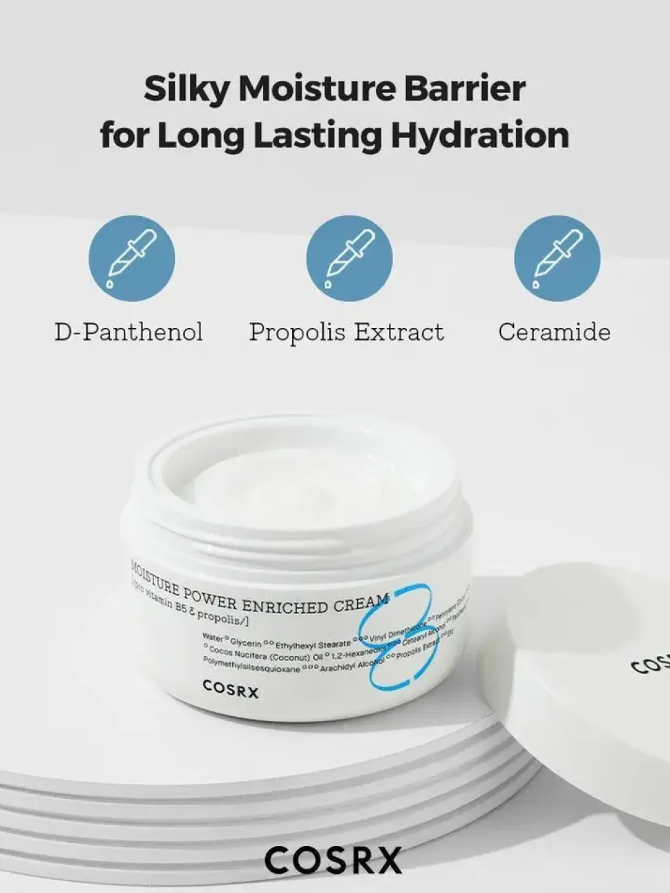 Cosrx Hydrium Moisture Power Enriched Cream, krem do twarzy, 50 ml