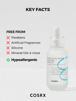 Cosrx Hydrium Triple Hyaluronic Moisture, serum do twarzy, 40 ml