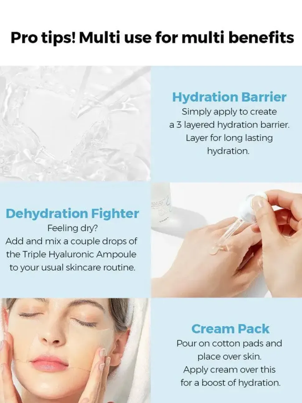 Cosrx Hydrium Triple Hyaluronic Moisture, serum do twarzy, 40 ml