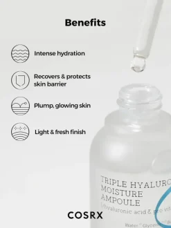 Cosrx Hydrium Triple Hyaluronic Moisture, serum do twarzy, 40 ml