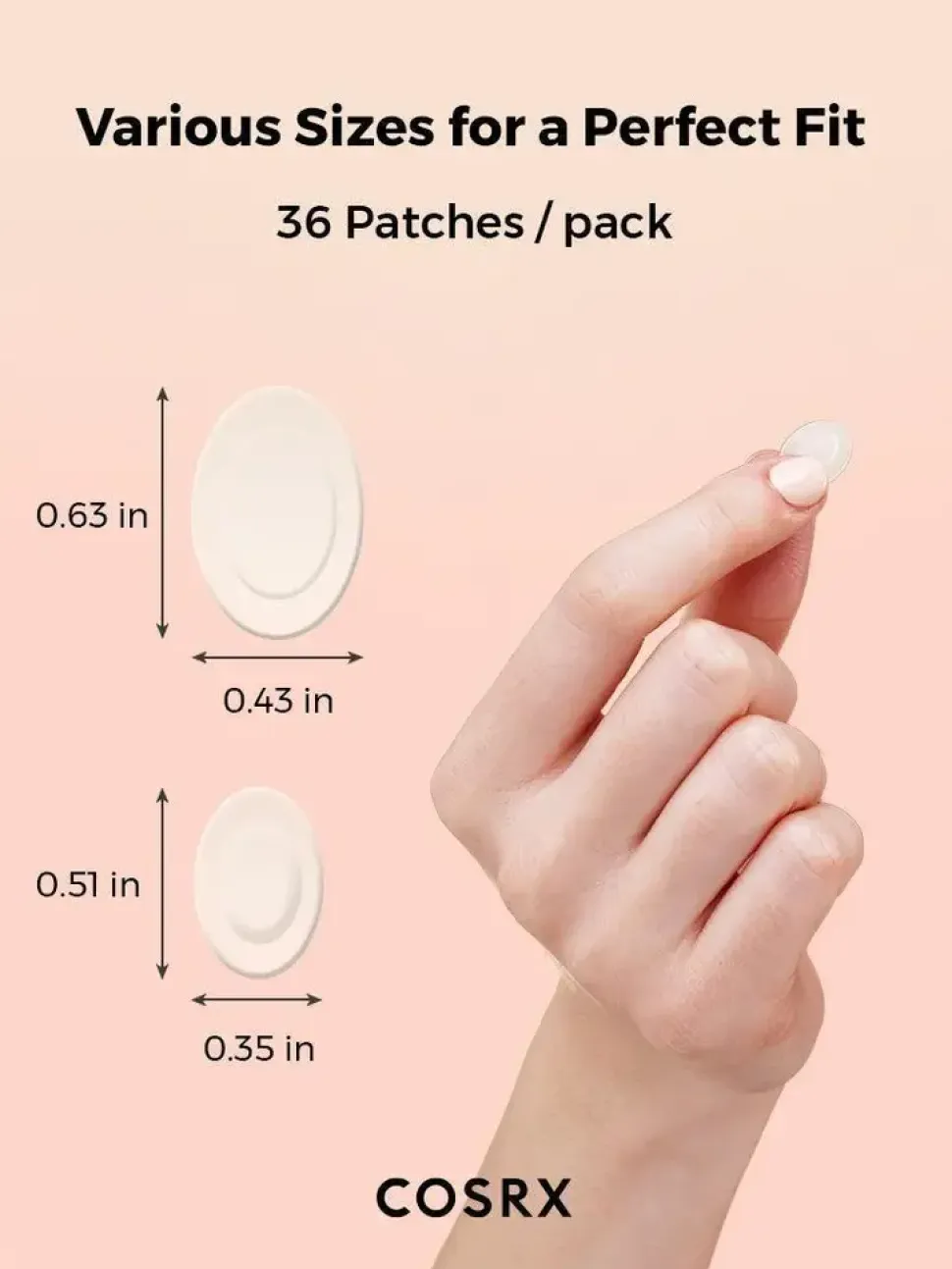 Cosrx Master Patch Intensive, plasterki na wypryski, 36 szt.