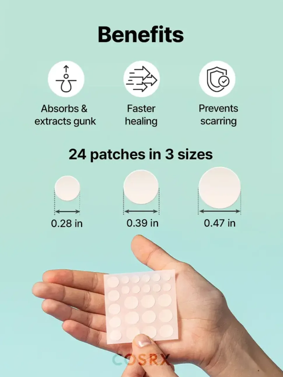 Cosrx Master Patch Original Fit, plastry hydrokoloidowe, 24 szt.