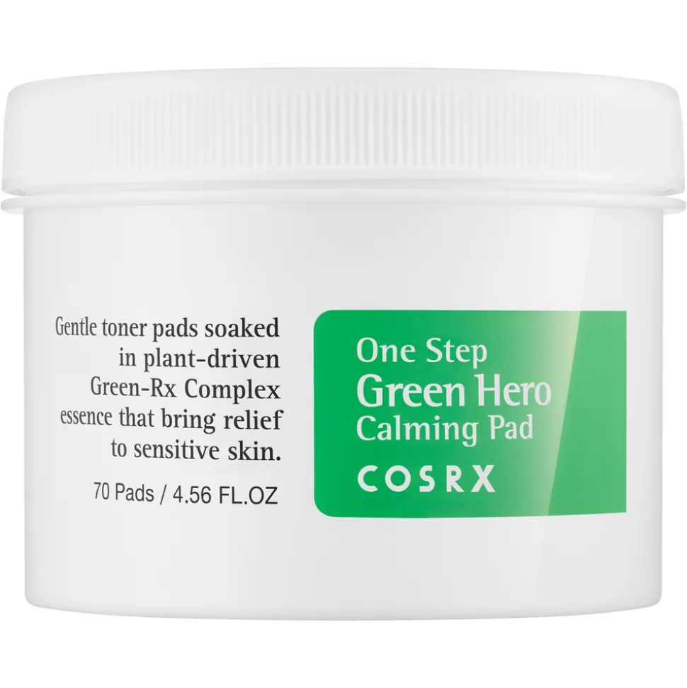 Cosrx One Step Green Calming Pad, tonizujące płatki do twarzy, 70 szt.
